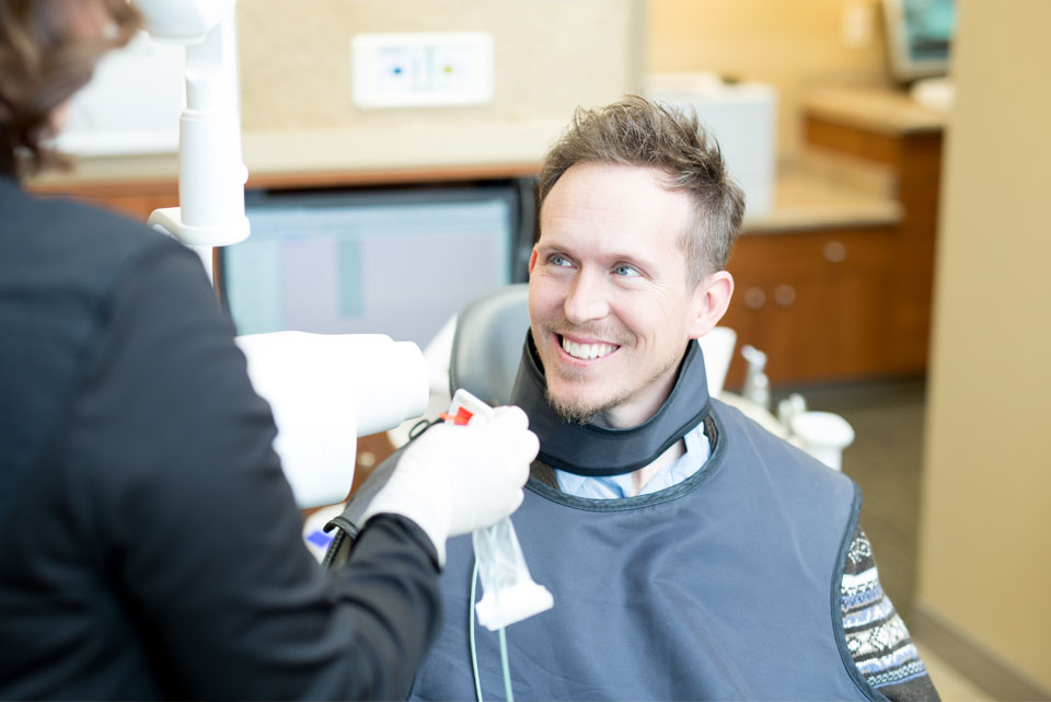 Male Hardin Advanced Dentistry patient smiling