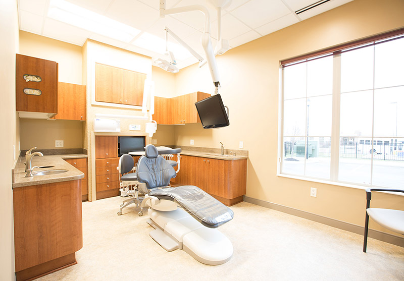large dental treatment room